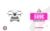 Drone – DJI Mini 3 Fly More Combo, Con mando DJI RC, Hasta 38 min, QuickShots y QuickTransfer, 4K/30 fps, Blanco