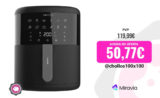 Freidora de Aire sin Aceite 6L Cecotec Cecofry Bombastik 6000, Tecnología PerfectCook, 1700W