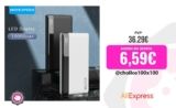 MOVESPEED-Banco de energía de carga rápida K10, 10000mAh, puertos USB duales A, batería externa 15Pro grande para iPhone, Samsung S23, Xiaomi 14
