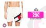 Tommy Hilfiger Bañador para Hombre Sf Medium Drawstring Pernera Larga, Blanco (Ivory), M