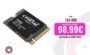 Crucial P310 SSD 1TB PCIe Gen4 NVMe M.2 2230 SSD Interno, hasta 7.100 MB/s, Compatible con Steam Deck, ASUS ROG Ally, MSI Claw & Microsoft Surface, Disco Duro SSD – CT1000P310SSD2