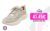 Skechers, GO Walk Flex Caley Mujer, Gris Pardo sintético con Ribete Rosa, 40 EU