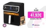 AIGOSTAR  Freidora de Aire Electrónica – 8 L con Ventana de Visualización, 12 Funciones Preestablecidas + Manual, 1700W