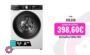 Hisense WF3S1043BW3 – Lavadora con Vapor, Clase A, 10.5 kg, Conectividad WiFi, Función Vapor 99,9%, Lavado Auto Wash, Lavado Rápido 15′, Blanco