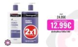 Neutrogena Fórmula Noruega Loción Visiblemente Reafirmante (Pack de 2 X 750 ml), loción hidratante corporal para todo tipo de piel, loción corporal con Glicerina y Minerales de Procolágeno