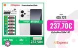 Xiaomi Redmi Note 13 Pro Plus 5G Versión Global 256GB/512GB MediaTek Dimensity 7200-Ultra Pantalla de 6,67 »3D-Curved 1,5K 120Hz ,HyperCharge de 120W Cámara de 200MP con OIS NFC