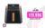 Ninja MAX PRO Freidora de aire, 6,2L, sin aceite, cajón individual, tamaño familiar, Asar, Hornear, Freír con aire, cajón antihaderente apto lavavajilllas, pinzas de silicona, negro/cobre, AF180EUCP
