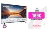 TV LED 43″ – Xiaomi A 2025 43, HDR 4K, Smart TV (Google TV), Dolby Audio, DTS Virtual:X, Control por voz, Black