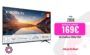 TV LED 43″ – Xiaomi A 2025 43, HDR 4K, Smart TV (Google TV), Dolby Audio, DTS Virtual:X, Control por voz, Black