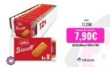 Lotus Biscoff. Galleta Original Caramelizada Lotus. Caja con 12 paquetes. Cada paquete contiene 8 Packs individuales de 2 Galletas. Vegana. Sin Colorantes ni Aromas Artificales.
