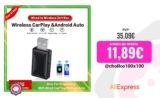 Nuevo adaptador inalámbrico 2 en 1 CarPlay