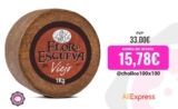 Queso viejo de oveja mini madurado en corteza natural, 1 kg aprox, Flor de Esgueva