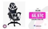 Silla Gaming para Escritorio, Oficina y Juegos Online Giratoria