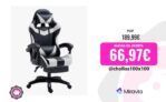 Silla Gaming para Escritorio, Oficina y Juegos Online Giratoria