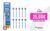 Oral-B Pro Precision Clean cabezales de recambio, pack de 10 unidades