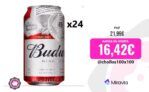 Budweiser Lata 33CL Caja 24