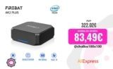 FIREBAT AK2 PLUS MiniPC Intel N100 de doble banda WiFi5