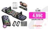 Tabla de flexiones multifuncional portátil