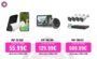 EZVIZ CB3 Kit Cámara de Vigilancia WiFi Exterior, EZVIZ Mirilla Digital de Puerta con Pantalla Táctil, EZVIZ 4K Kit Cámaras Vigilancia Exterior PoE