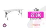 Mesa Plegable Resina Reforzada Nyana Home: La Compañera Perfecta para tus Aventuras
