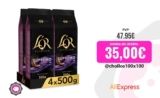 Oferta SUPREMO Espresso: 4 paquetes de café en grano L’OR