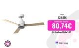🌀 Ventilador de Techo Mellerware Brizy: Silencioso, Potente y Elegante por Solo 80,74€