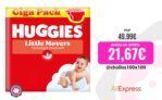 Huggies Little Movers: Pañales Ultra Comfort con Cintura Flexible y Protección 12h