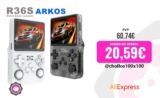 R36S: consola portátil retro con pantalla HD de 3,5″ — el regalo gamer perfecto de Navidad 🎮