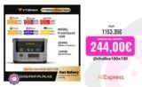 VTOMAN FlashSpeed 1000: estación de energía portátil de 2000W para tu próxima aventura 🏕️