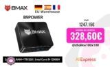 BMAX B9 Power Mini PC — Intel Core i9, 24GB, 1TB SSD