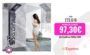 Grifo de ducha LED negro: columna SPA con chorro de masaje y panel de lluvia