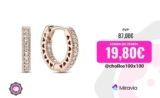 Pendientes de aro PANDORA en forma de corazón con pavé: ¡Brilla con amor! ✨💖
