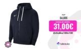 Sudadera Nike Park 20 con Capucha y Cremallera para Hombre – Estilo y Rendimiento 🌟