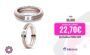 💍 Anillo Pandora Signature en Dos Tonos con Pavé – Elegancia que brilla con luz propia