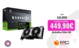 MSI GeForce RTX 5060 Ti VENTUS 2X OC PLUS 16GB GDDR7: Domina el juego con poder y precisión