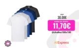 Pack de 5 Camisetas Fruit Of The Loom Original: Suavidad y Comodidad Garantizadas 👕