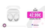 🎧 Samsung Galaxy Buds Core: sonido potente, cancelación activa y hasta 35 horas de autonomía