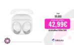 🎧 Samsung Galaxy Buds Core: sonido potente, cancelación activa y hasta 35 horas de autonomía