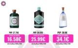 A Miña Orixe Ginebra Premium, Hendricks Neptunia Gin, Gin Mare Mediterranean Gin Capri