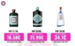 A Miña Orixe Ginebra Premium, Hendricks Neptunia Gin, Gin Mare Mediterranean Gin Capri