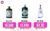 A Miña Orixe Ginebra Premium, Hendricks Neptunia Gin, Gin Mare Mediterranean Gin Capri