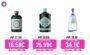 A Miña Orixe Ginebra Premium, Hendricks Neptunia Gin, Gin Mare Mediterranean Gin Capri