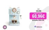 ☕ CREATE Cafetera Express THERA RETRO: Café profesional con estilo en casa