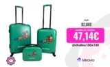 🧳 Maletas de viaje Kukuxumusu con ruedas: diseño, resistencia y control de peso en cada aventura ✈️