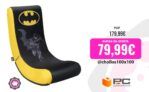 🦇 Subsonic Rock’n’Seat Junior Batman: el sillón gaming perfecto para pequeños héroes