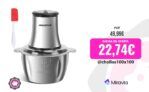 AIGOSTAR Picadora Eléctrica 500W: potencia y rapidez para tu cocina 🍅🥩