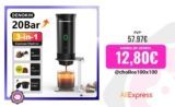 Cafetera Espresso portátil eléctrica inalámbrica: disfruta café perfecto en cualquier lugar ☕🚗