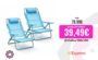 🪑 Pack de 2 Sillas de Playa Reclinables Plegables: comodidad total para tus días de verano 🌊☀️