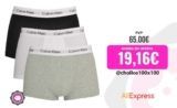 👖 Calvin Klein Pack 3 Boxers Low Rise Trunks U2664G: comodidad premium para tu día a día