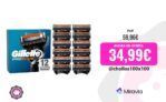 🪒 Gillette Proglide Pack de 12 Recambios: Afeitado Preciso, Suave y Duradero